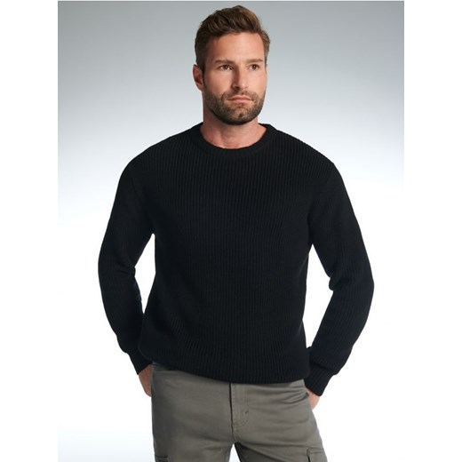 Sinsay - Sweter - czarny ze sklepu Sinsay w kategorii Swetry męskie - zdjęcie 167383745