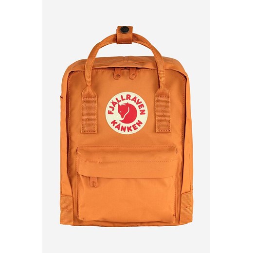 Fjallraven plecak Kanken Mini kolor pomarańczowy mały z aplikacją F23561.206-206 ze sklepu PRM w kategorii Plecaki - zdjęcie 167384657