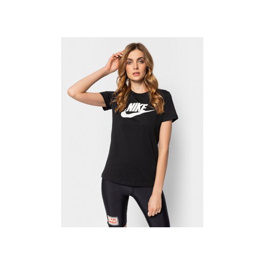 Nike T-Shirt Essential BV6169 Czarny Regular Fit Nike L promocyjna cena MODIVO