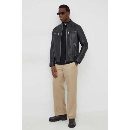 Karl Lagerfeld sweter męski kolor czarny lekki Karl Lagerfeld XL ANSWEAR.com