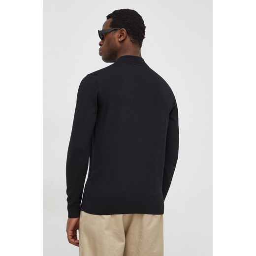 Karl Lagerfeld sweter męski kolor czarny lekki Karl Lagerfeld XXL ANSWEAR.com