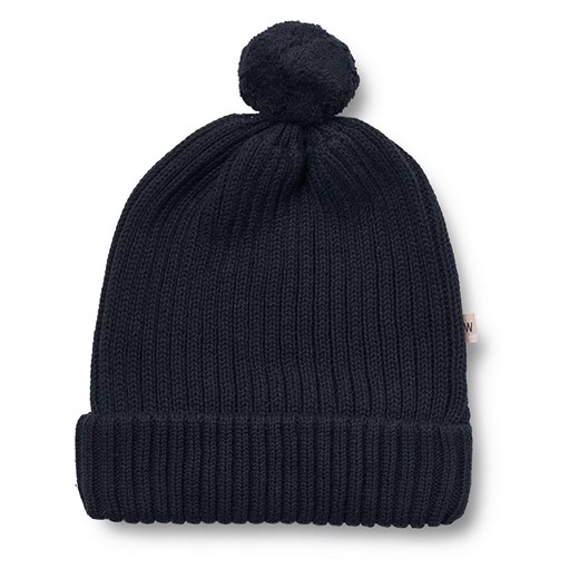 Wheat Czapka-beanie &quot;Alphie&quot; w kolorze granatowym ze sklepu Limango Polska w kategorii Czapki dziecięce - zdjęcie 167388545