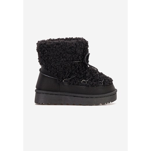 Czarne kozaki dziewczęce Donata B ze sklepu Zapatos w kategorii Buty zimowe dziecięce - zdjęcie 167390717