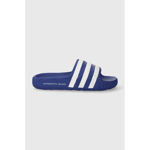 adidas Originals klapki Adilette 22 kolor niebieski IF3667 ze sklepu PRM w kategorii Klapki męskie - zdjęcie 167391788