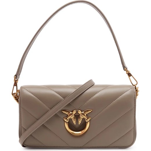 Pinko Skórzana listonoszka LOVE CLICK BAGUETTE MINI SHEEP Pinko OS Gomez Fashion Store