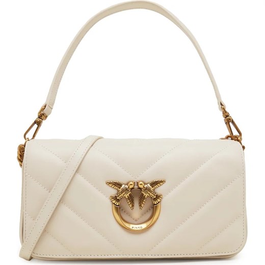 Pinko Skórzana listonoszka LOVE CLICK BAGUETTE MINI SHEEP Pinko OS Gomez Fashion Store