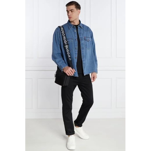HUGO Koszula Elpazo | Regular Fit | denim S okazja Gomez Fashion Store