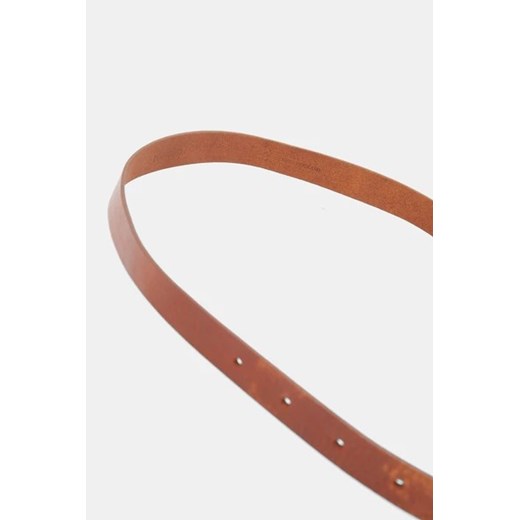 LEE Pasek skórzany - Koniakowy - Kobieta - 80 CM(S) Lee 80 CM(S) okazja Halfprice