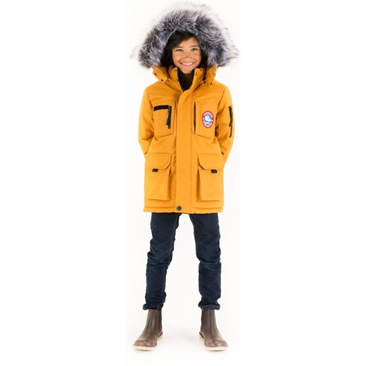 HULABALU Parka "Nordic" w kolorze żółtym Hulabalu 122/128 wyprzedaż Limango Polska