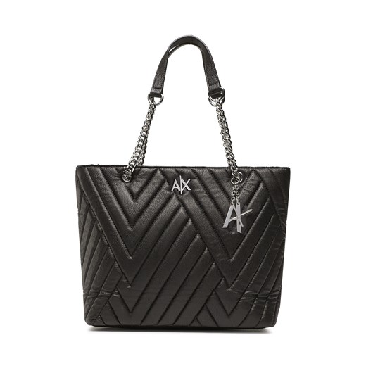 Torebka Armani Exchange 942862 2F745 00020 Black ze sklepu eobuwie.pl w kategorii Torby Shopper bag - zdjęcie 167401028