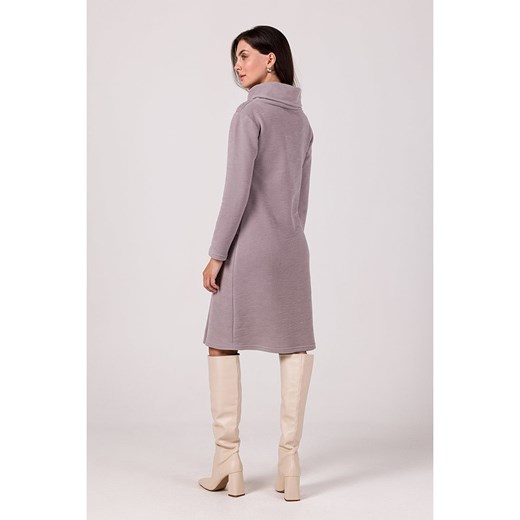 BeWear sukienka z golfem z długimi rękawami 