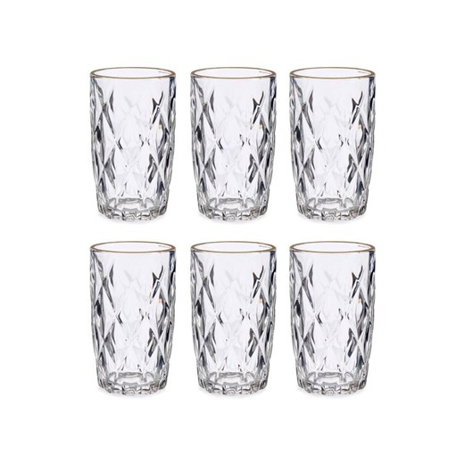 Komplet szklanek MIAhome ze sklepu Modivo Dom w kategorii Szklanki - zdjęcie 167402255