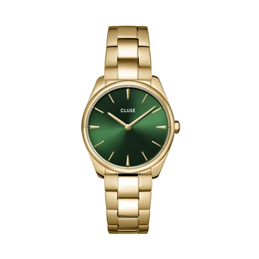 Zegarek Cluse Féroce Petite CW11217 Gold/Green ze sklepu eobuwie.pl w kategorii Zegarki - zdjęcie 167405336