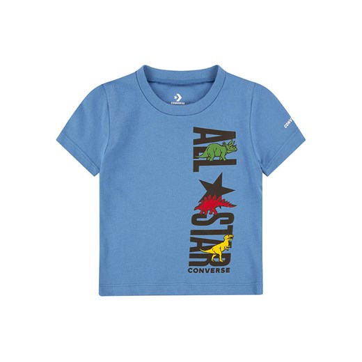 T-shirt chłopięce Converse bawełniany w nadruki 