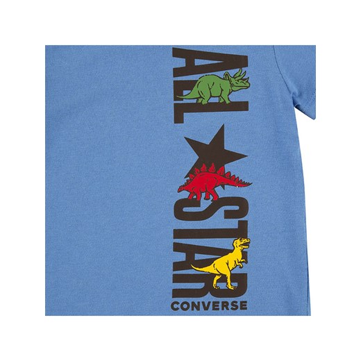 T-shirt chłopięce Converse w nadruki bawełniany 