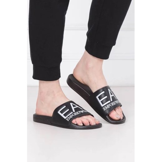 Klapki męskie Emporio Armani bez zapięcia 