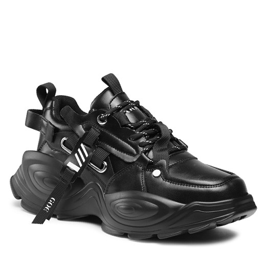 Sneakersy GOE MM2N4014 Black Goe 37 eobuwie.pl