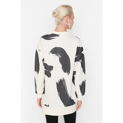 trendyol Bluza w kolorze kremowo-czarnym Trendyol XL Limango Polska wyprzedaż