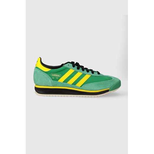 adidas Originals sneakersy SL 72 RS kolor zielony IG2133 ze sklepu PRM w kategorii Buty sportowe męskie - zdjęcie 167421947