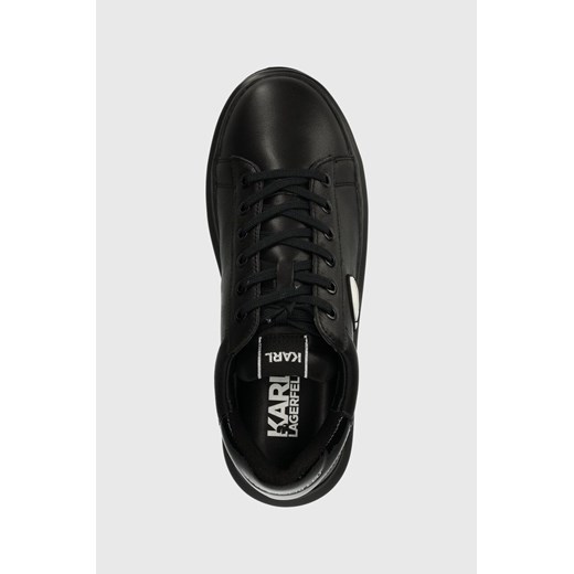 Karl Lagerfeld sneakersy skórzane KAPRI MENS kolor czarny KL52530N Karl Lagerfeld 45 ANSWEAR.com