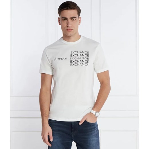 Armani Exchange T-shirt | Regular Fit ze sklepu Gomez Fashion Store w kategorii T-shirty męskie - zdjęcie 167422935