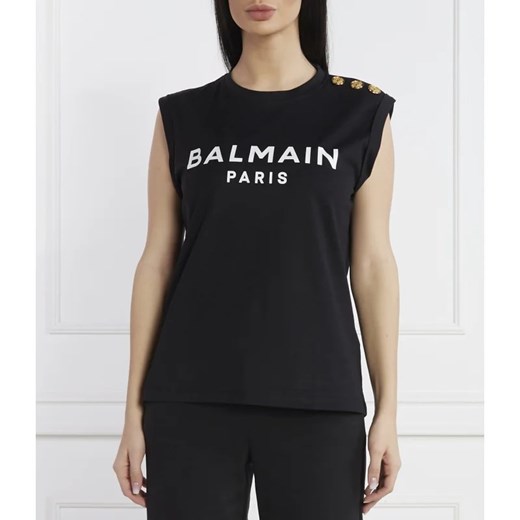 Balmain Top | Regular Fit ze sklepu Gomez Fashion Store w kategorii Bluzki damskie - zdjęcie 167423437