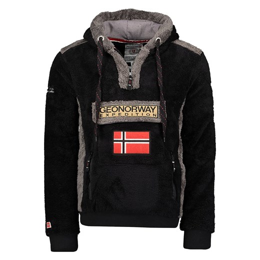 Geographical Norway Bluza &quot;Gymclass&quot; w kolorze czarnym Geographical Norway M promocyjna cena Limango Polska