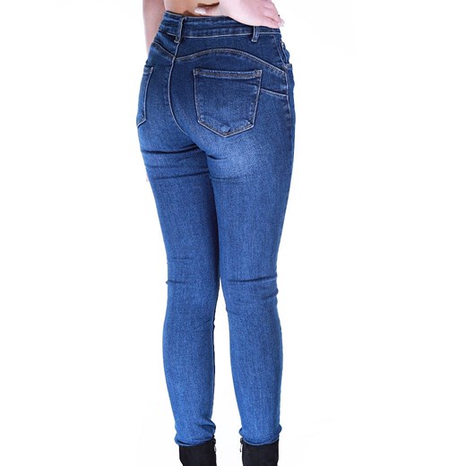 Jeansowe niebieskie spodnie damskie rurki M'Sara /H UB726 L505/ 27- S Pantofelek24.pl Jacek Włodarczyk