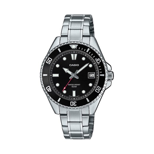 Zegarek Casio MDV-10D-1A1VEF Silver Casio one size eobuwie.pl