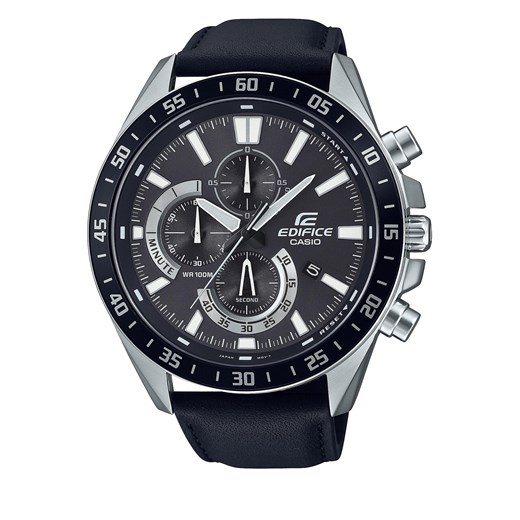 Zegarek Casio Edifice EFV-620L-1AVUEF Silver/Black ze sklepu eobuwie.pl w kategorii Zegarki - zdjęcie 167432535