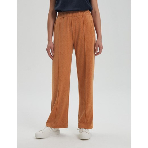 Spodnie dresowe VELWIDE Kamel XS ze sklepu Diverse w kategorii Spodnie damskie - zdjęcie 167433847