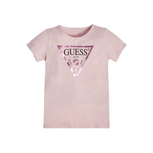 t-shirt dziewczęcy guess j73i56 k8hm0 różowy Guess Royal Shop