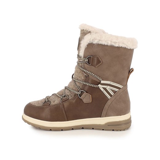 Kimberfeel Botki zimowe &quot;Abigail&quot; w kolorze szarobrązowym Kimberfeel 40 Limango Polska promocyjna cena