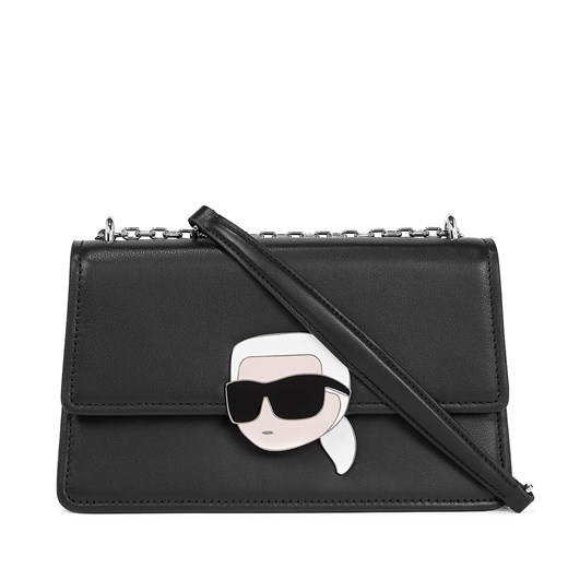 Torebka KARL LAGERFELD 240W3083 Black ze sklepu eobuwie.pl w kategorii Kopertówki - zdjęcie 167437746