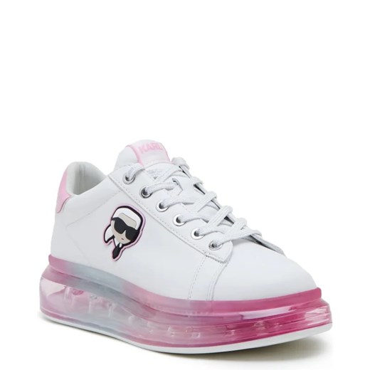 Buty sportowe damskie Karl Lagerfeld sneakersy białe skórzane 
