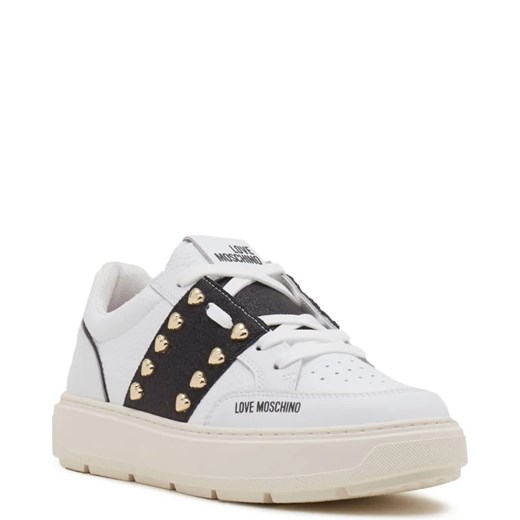 Buty sportowe damskie Love Moschino sneakersy z tworzywa sztucznego