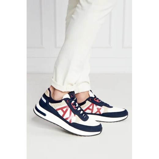 Buty sportowe męskie Armani Exchange z tworzywa sztucznego