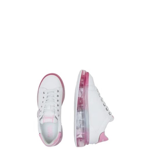 Buty sportowe damskie białe Karl Lagerfeld sneakersy z tworzywa sztucznego 