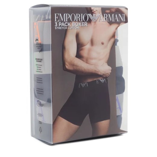 Majtki męskie Emporio Armani z elastanu
