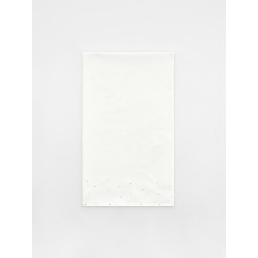 Reserved - Szalik z perłami - biały ze sklepu Reserved w kategorii Szaliki dziecięce - zdjęcie 167441655