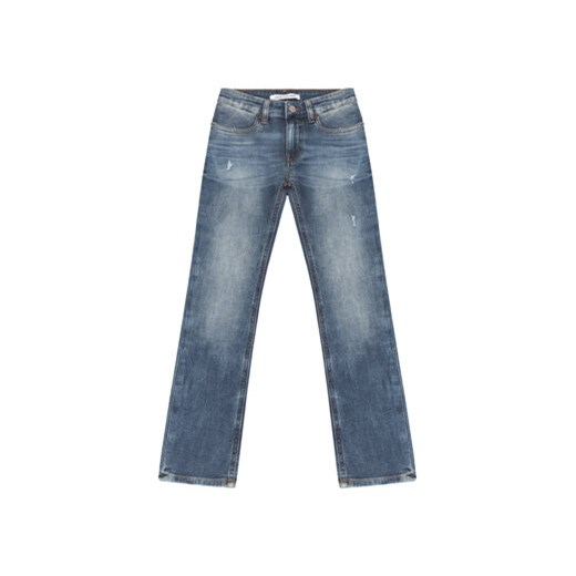 Calvin Klein Jeans Jeansy IB0IB00160 Granatowy Skinny Fit 16 wyprzedaż MODIVO