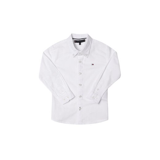 Tommy Hilfiger Koszula Essential Twill Oxford KB0KB05414 Biały Regular Fit Tommy Hilfiger 8 promocyjna cena MODIVO