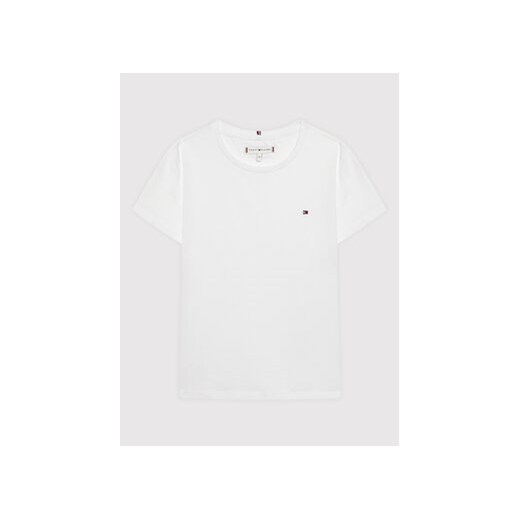 Tommy Hilfiger T-Shirt Essential KG0KG06174 D Biały Regular Fit Tommy Hilfiger 16Y MODIVO