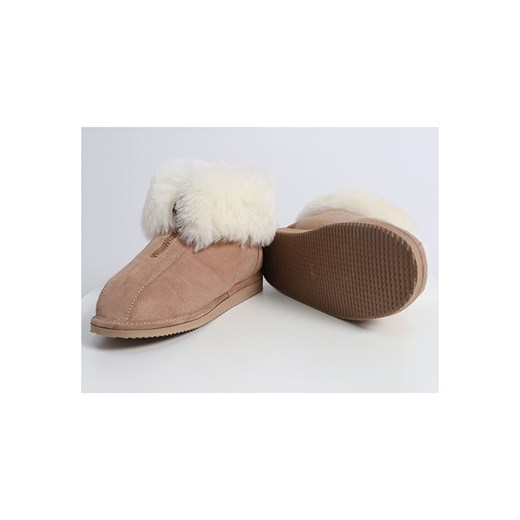 Kapcie damskie Kaiser Naturfellprodukte H&l casual