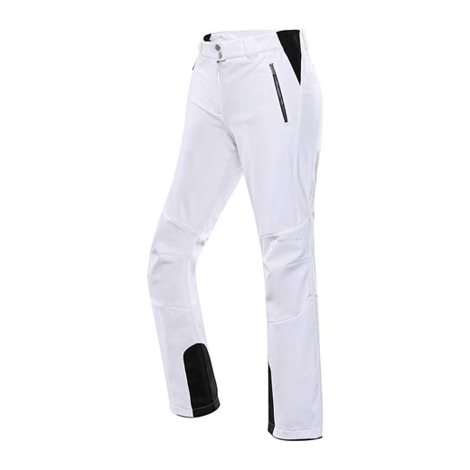 Alpine Pro Softshellowe spodnie narciarskie &quot;Hadema&quot; w kolorze białym Alpine Pro XL promocyjna cena Limango Polska