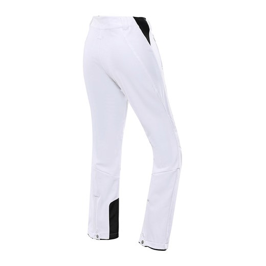 Alpine Pro Softshellowe spodnie narciarskie &quot;Hadema&quot; w kolorze białym Alpine Pro XL okazja Limango Polska