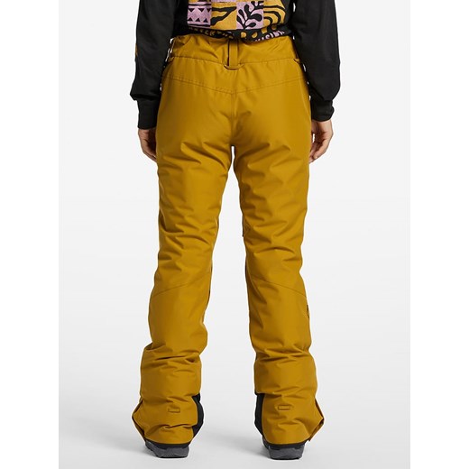 Billabong Spodnie narciarskie &quot;Adiv Mall&quot; w kolorze żółtym Billabong XS okazja Limango Polska