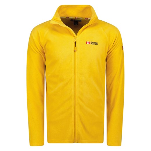 Canadian Peak Kurtka polarowa &quot;Tugeak&quot; w kolorze żółtym ze sklepu Limango Polska w kategorii Bluzy męskie - zdjęcie 167451768