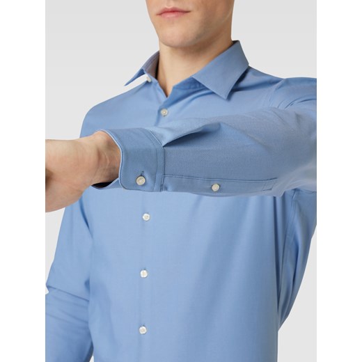 Koszula biznesowa o kroju slim fit z kołnierzykiem typu cutaway Jake*s 39/40 Peek&Cloppenburg 