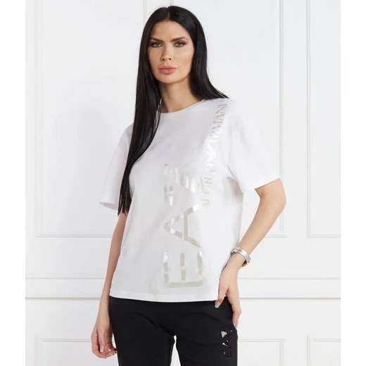 EA7 T-shirt | Loose fit ze sklepu Gomez Fashion Store w kategorii Bluzki damskie - zdjęcie 167458499